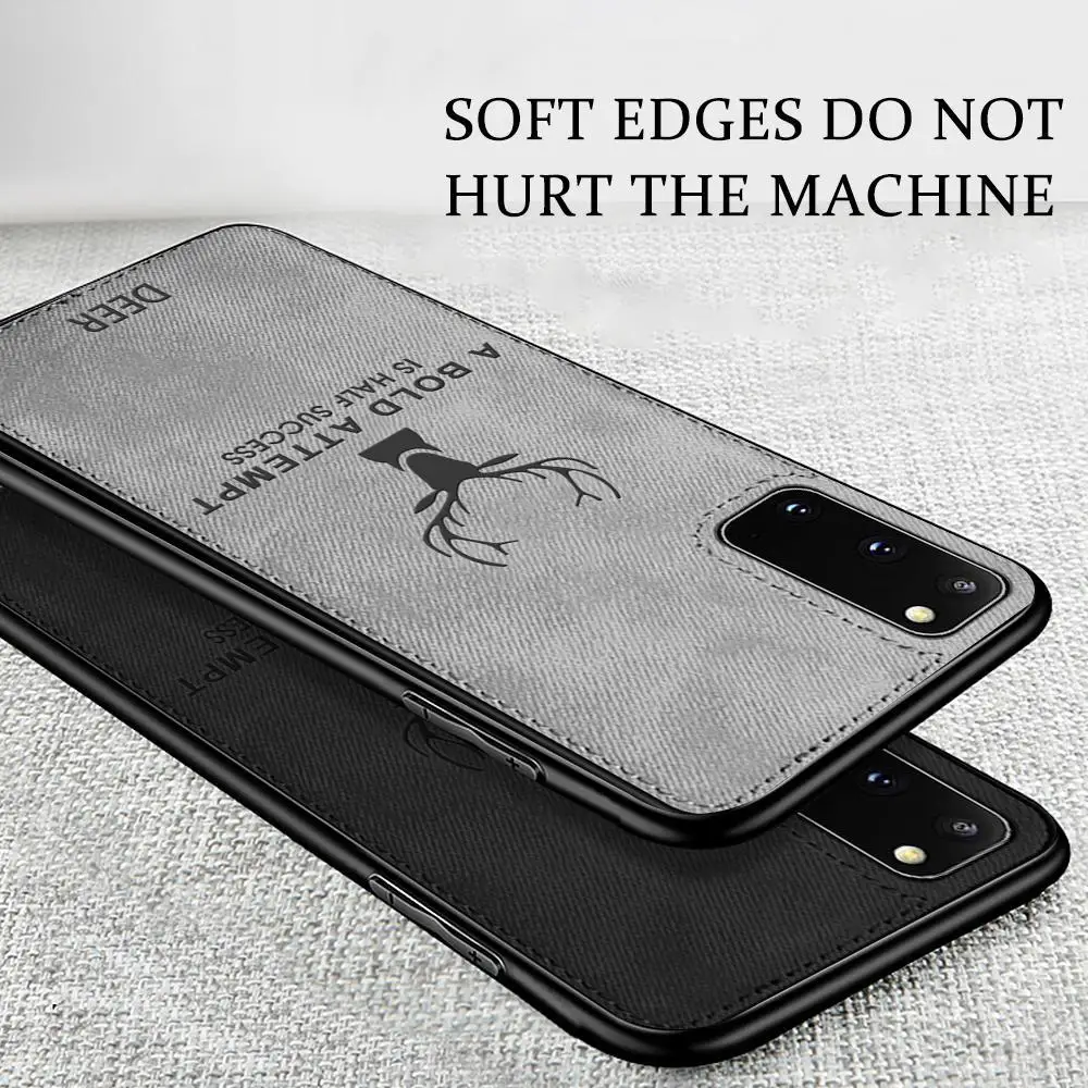 Мягкий силиконовый чехол для телефона с рисунком оленя Samsung S21 Ultra A42 A51 A72 A71 A12 5G A02S