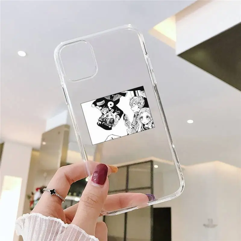 

Jamular Toilet Bound Hanako Kun Phone Case For iphone 12 11 8 7 6s 6 5 5s 5c se plus mini x xs xr pro max Transparent soft