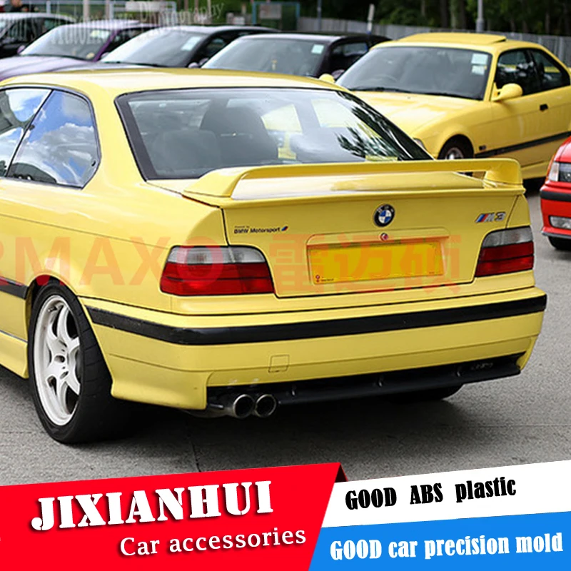 Спойлер для E36 2006-2018 BMW спойлер из АБС-пластика 3D цветной задний крыла автомобиля |