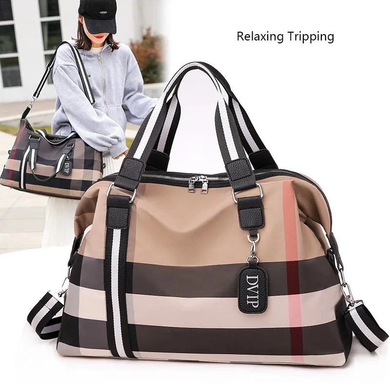 women bag sports leisure portable travel bag fitness bag women's short distance business single shoulder luggage bag travel bag