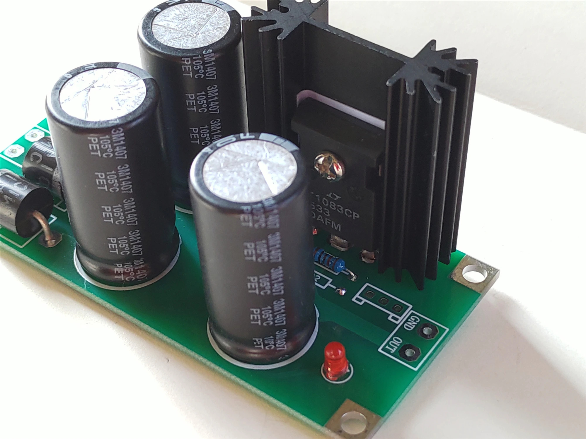 LT1083 блок питания Raspberry Pi жесткий диск электронное пианино интерфейс фронтального