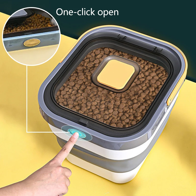 Складной контейнер для хранения пищи домашних животных 10 кг |