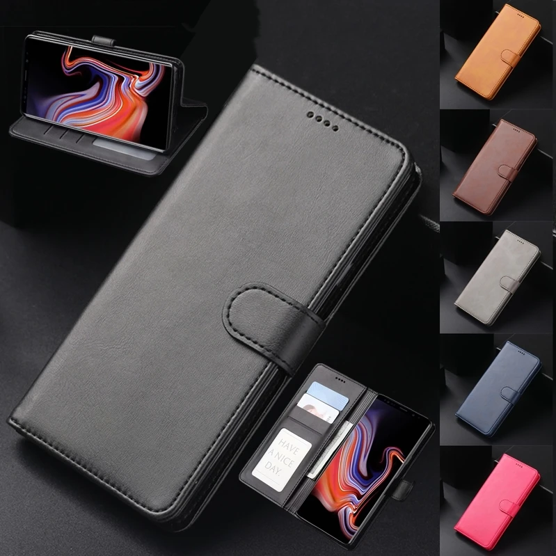 Кожаный чехол для samsung Galaxy Note 9, 10 лет, S10 S9 S8 плюс A10 A20 E A40 A30 A50 S A70 A80 A90 A50S A51 A71 A7-бумажник с откидной крышкой