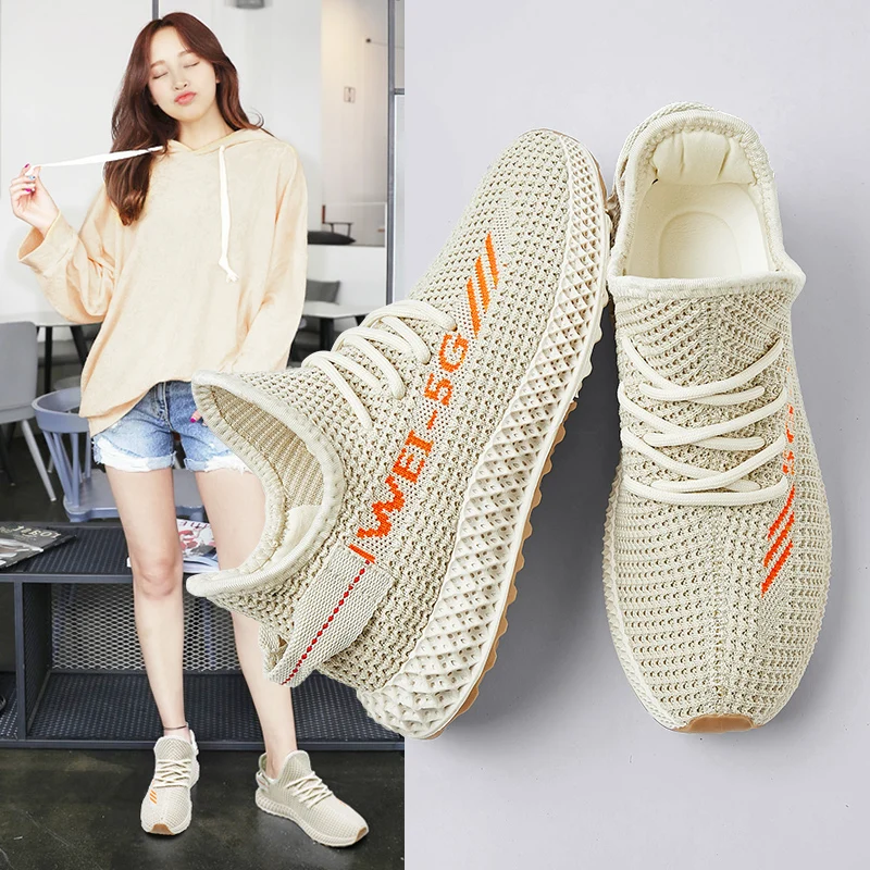 Модные женские дышащие кроссовки на платформе Вулканизированная спортивная