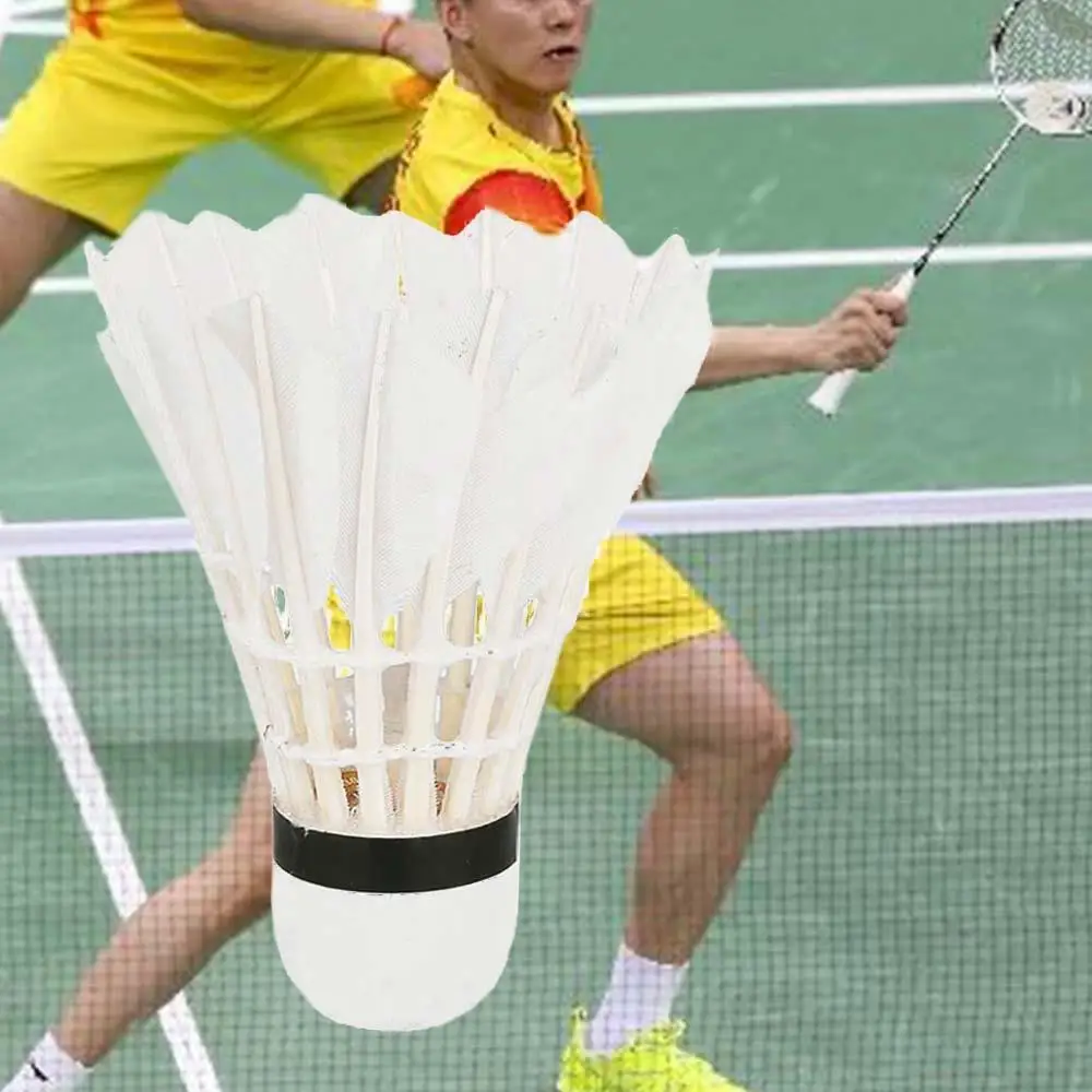

Durable Colorful Standard Ball Sporting Goods Fitness Badminton Shuttlecock Sports Accessoriess Indoor Barrel Badminton Outdoor