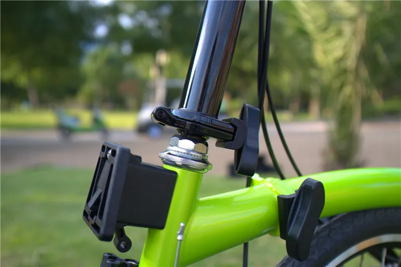 Складные велосипедные стойки Brompton, передняя велосипедная стойка, сумка-переноска/крепление для велосипеда, ПВХ пластик, аксессуары для велоспорта