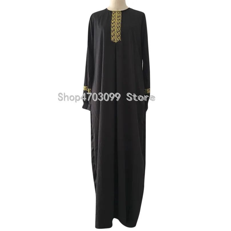 Women Plus Size Print  Muslim Maxi Dress Casual Kaftan Long Dress woman party night Vestidos Hot Sale High Quality