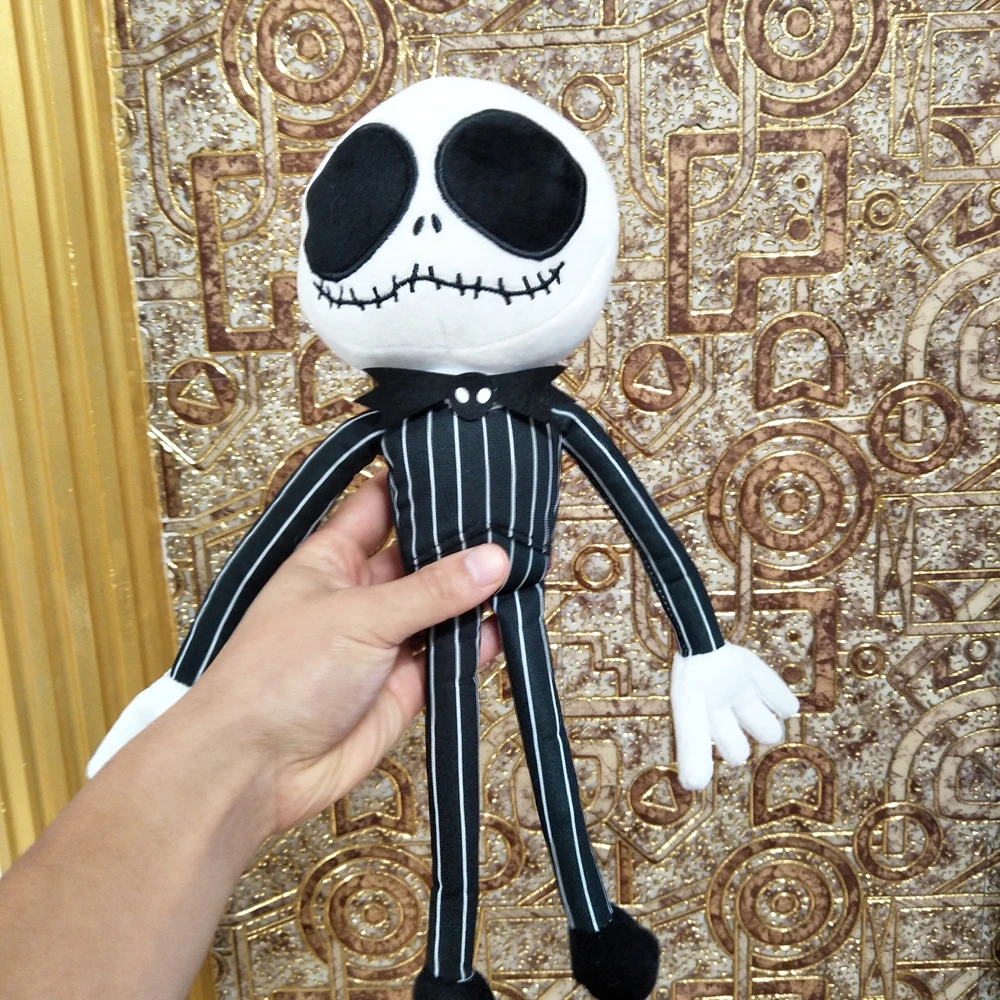 Детская плюшевая игрушка в виде тыквы Джека черепа подарок на день рождения