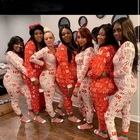 Хит продаж, модные рождественские пижамы для женщин пикантные пуговицы V образным вырезом узкие комбинезон длинные брюки для девочек осень бытовой комбинезон зимний комбинезон Пижама 2020