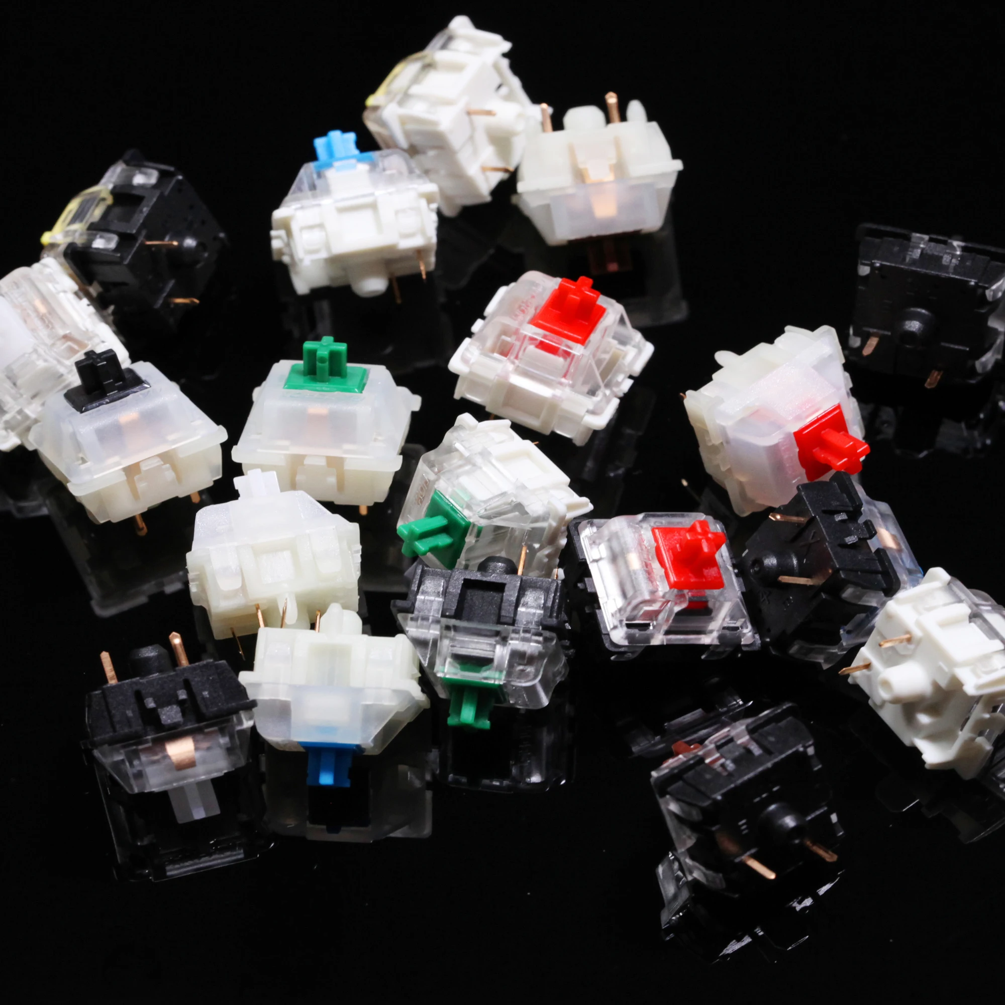 1pcs gateron switch blue red black brown green clear yellow 3pin 5pin smd for mechnical keyboard xd64 xd60 bm60 bm65 bm68