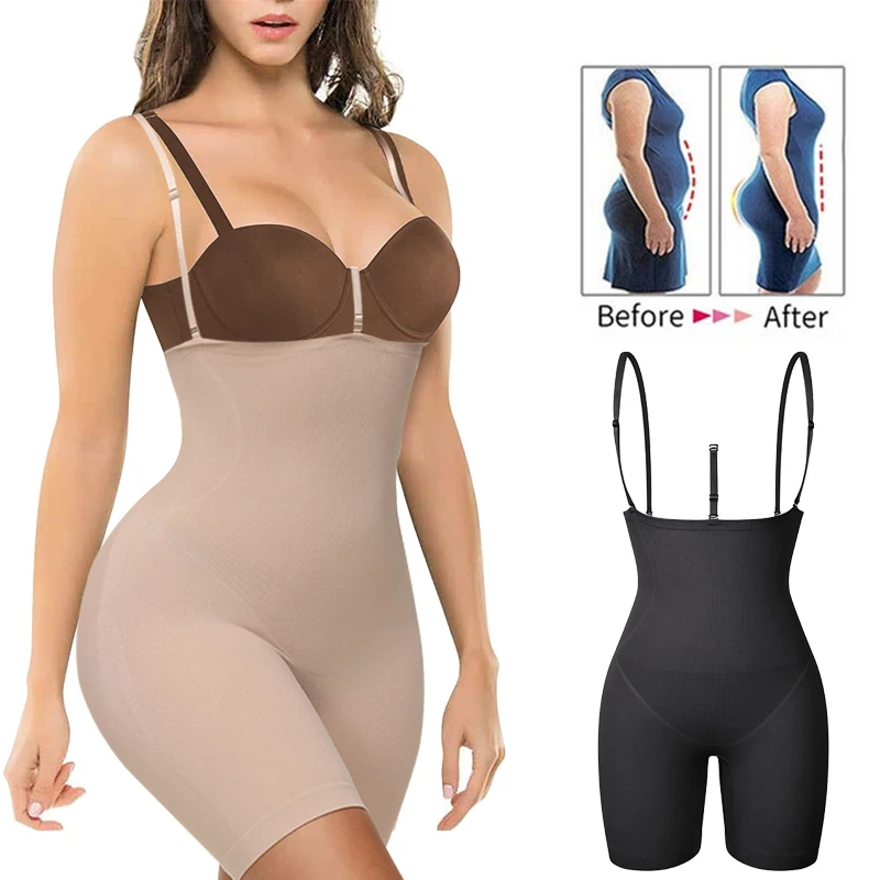 

Women Body Shaper Fajas Colombianas Seamless Bodysuit Slimming Waist Trainer Push Up Shapewear Butt Lifter Corset Reductoras