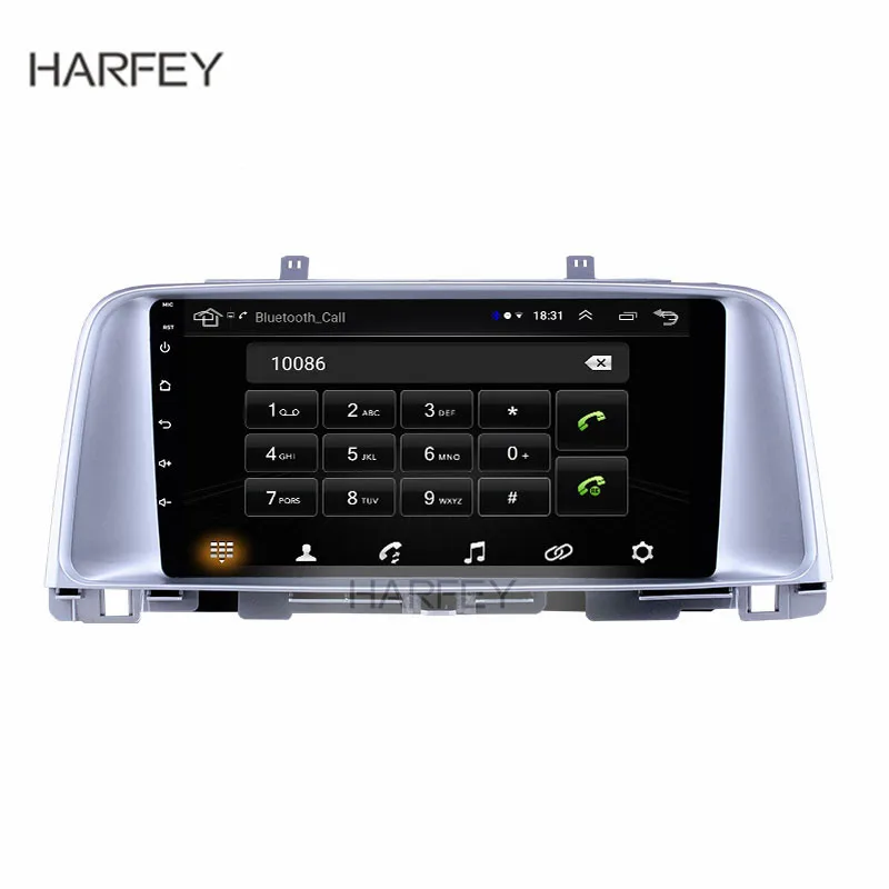 Автомагнитола Harfey с Android 8 1 GPS Bluetooth 9 дюймов для Kia K5 мультимедиа USB Wi Fi музыкальная