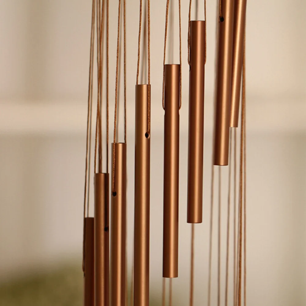 1 шт. ветряные колокольчики из цельного дерева шаг за шагом 18 Замороженные тубы