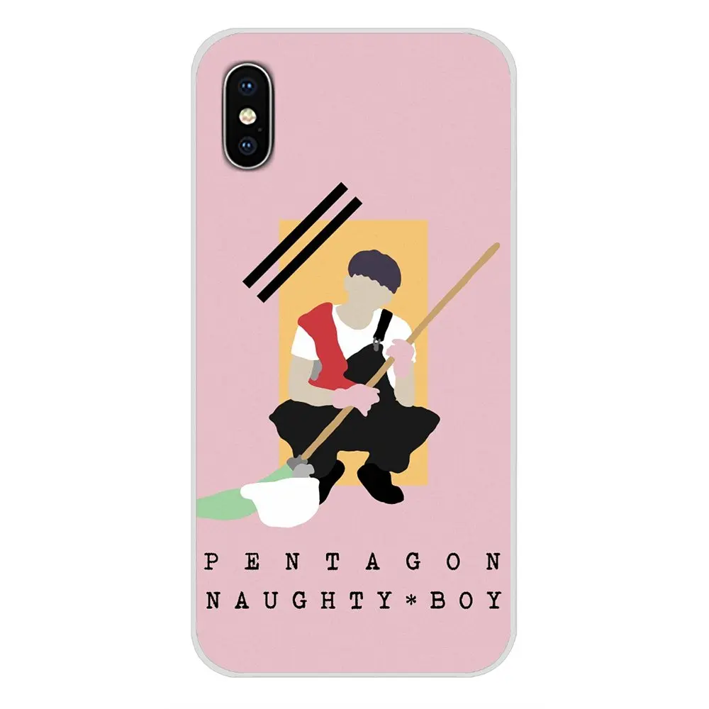 Аксессуары чехлы для телефонов Samsung Galaxy A3 A5 A7 A9 A8 Star A6 Plus 2018 2015 2016 2017 Pentagon kpop Korean group