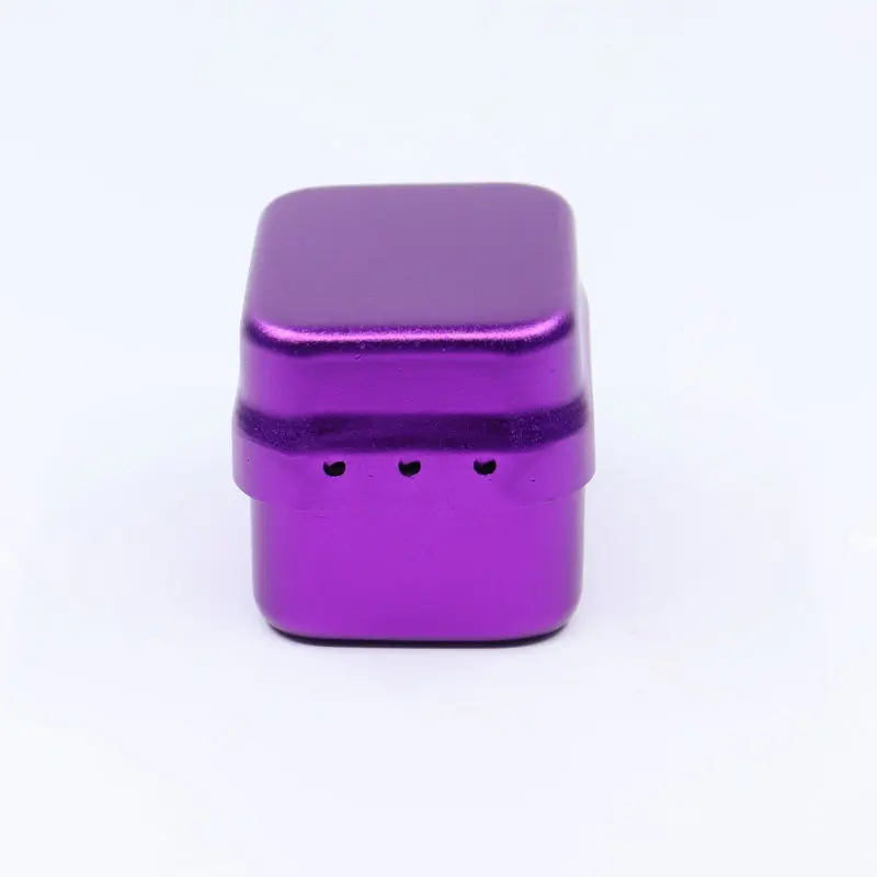 

30 Holes Dental Disinfection Box Dental Files Holder Endo Files Box Block Gutta Percha Disinfection Box with Ruler