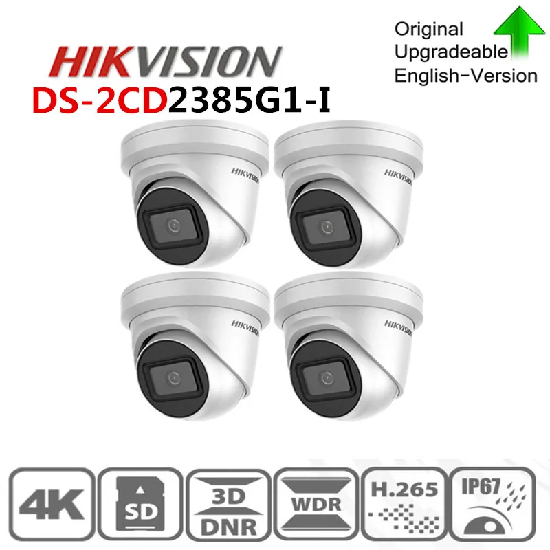 Оригинальная ip камера Hikvision сетевая видеонаблюдения H.265 4K 8 Мп с разъемом для карт