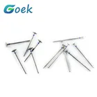 5 шт.кор. Зубное алмазное сверло, Бур для стоматологической лаборатории HP, гальваническая Форма колеса для помола, циркониевые острые стоматологические инструменты