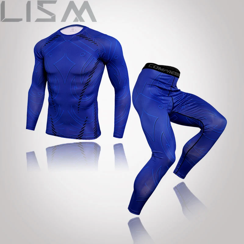 

High Quality Men's Long Underwear Suit Thermal Underwear Underwear Compression Men's Full Suit Sportswear Warm Basic Layer