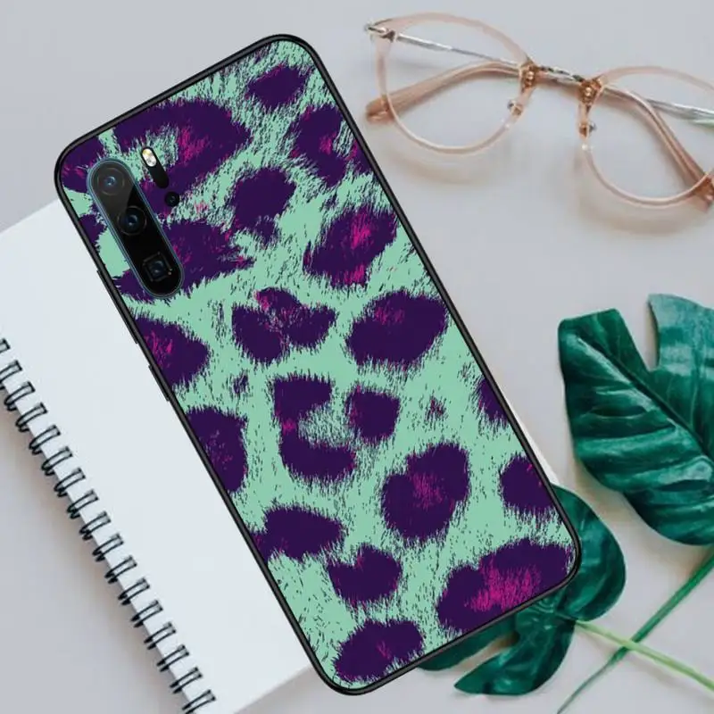 

Tiger Leopard Print Phone Cases For Huawei P40 P20 P30 lite Pro P Smart 2019 Mate 40 20 10 Lite Pro Nova 5t