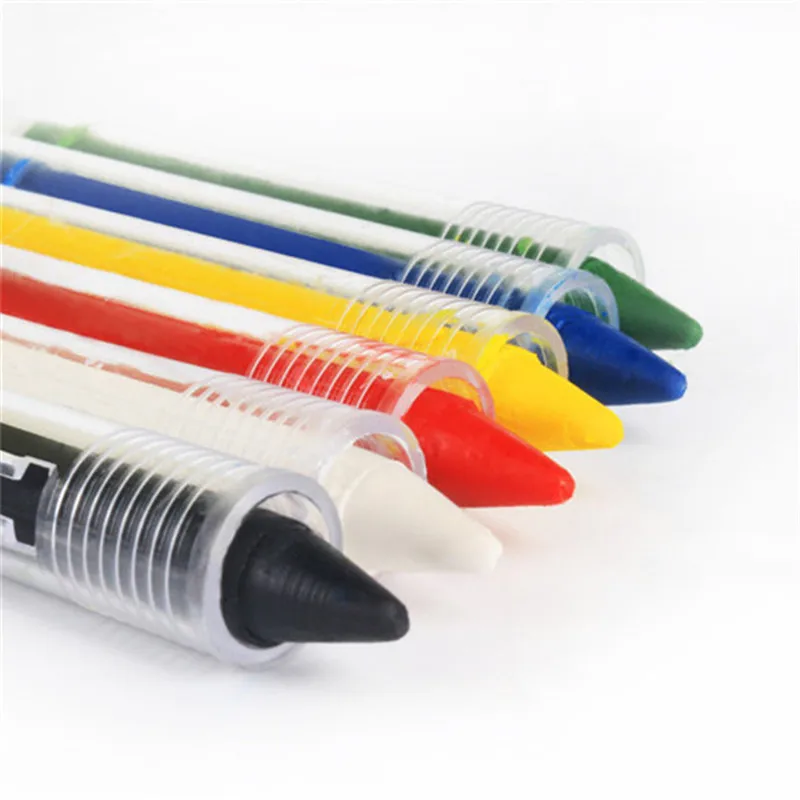 Детские карандаши для ванной 6 шт./компл. цветные Мытые креативные ed граффити