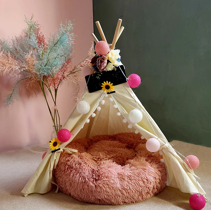 Новинка 2020 креативная палатка для домашних животных с подушками домашние