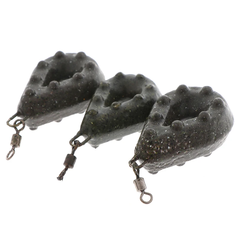 1pc Drop Shape Weights Lead Sinkers With Ring Carp Fishing Anti Dust Sea Fishing Sinker Tackle 40/50/60g Carp Fishing Tackle