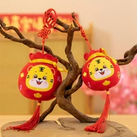 plush doll pendant pleasing meticulous workmanship pp cotton 2022 chinese new year cute tiger plush toy pendant birthday gifts