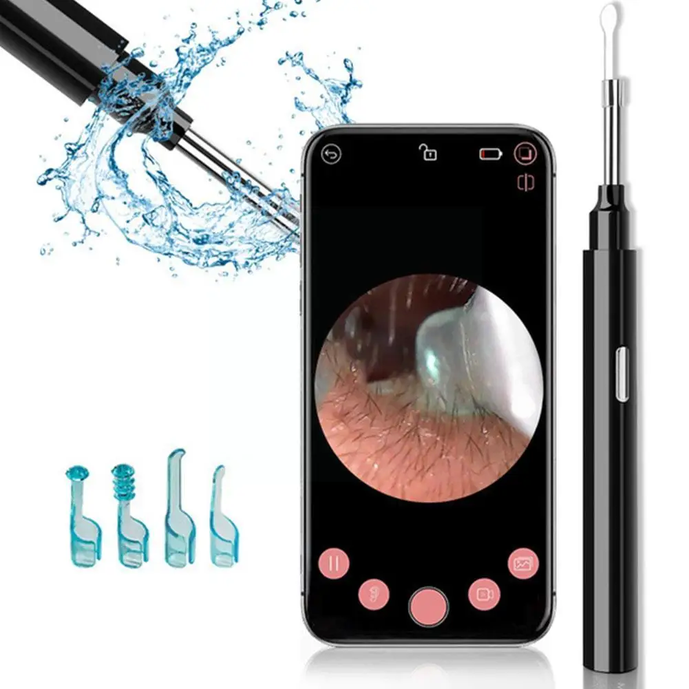

Visual Ear Inspection Endoscopic Pen Camera Ear Cleaning Ear Removal Kit Tool Scope With Ear Otoscope Earwax Cleaner Wax Ea L2I7