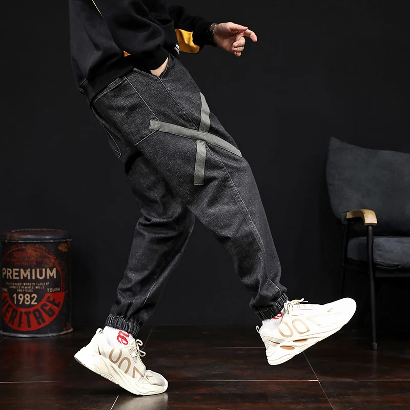 VOMINT хип-хоп брюки мужские свободные джоггеры с принтом уличная одежда шаровары