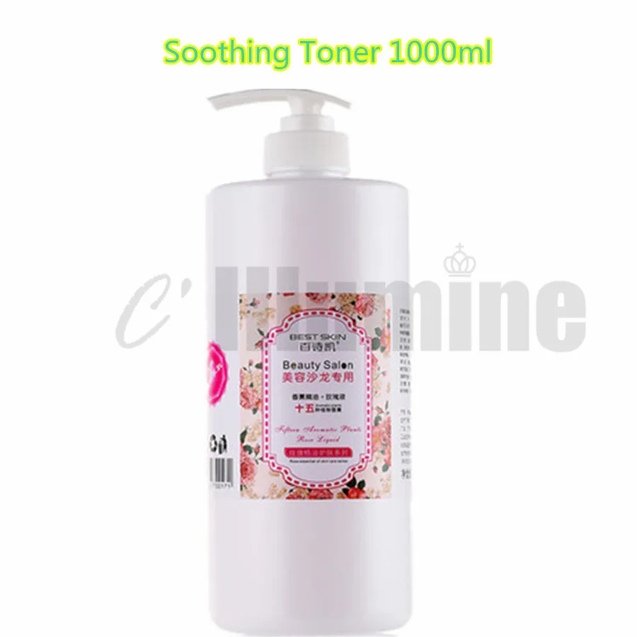 Aromatherapy Rose Essential Oil Soothing Repairing Toner Improve Rough Skin Increase Elasticity 1000ml SPA Beauty Salon Equipmen