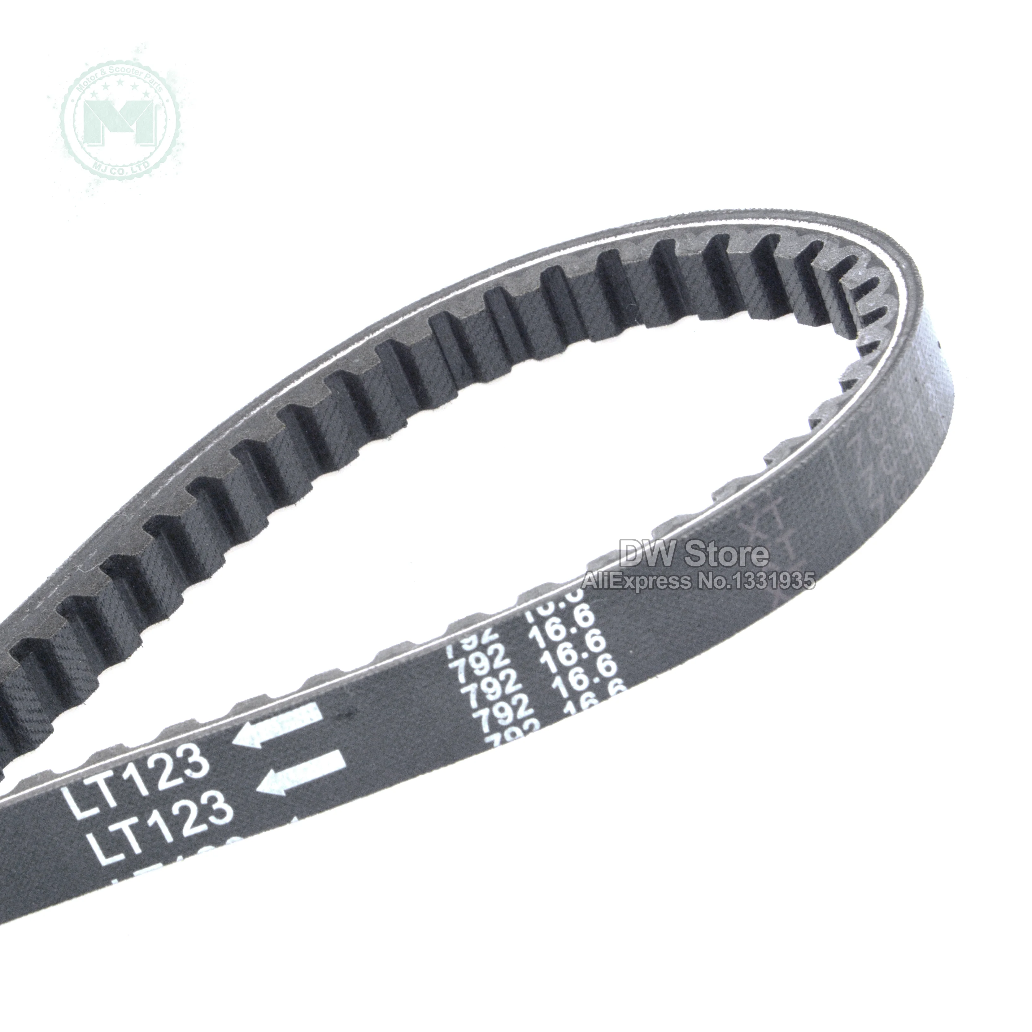 LT123 792 16 6 Скутер мопед высококачественный резиновый приводной ремень для yamaha jog 50