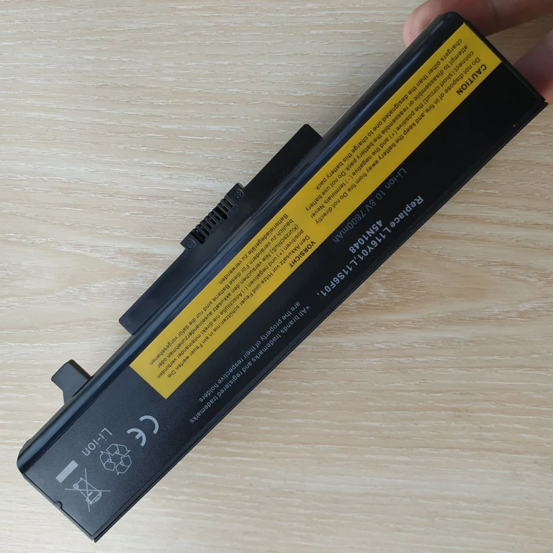Аккумулятор для ноутбука Lenovo Y480 Y480P Y485 Y580 Y580A Z380 Z480 Z485 Z580 Z585 9 ячеек 7800 мАч |