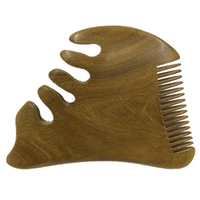 new wood comb guasha comb wide tooth hair combspa acupuncture therapy stimulation points face arms foot care
