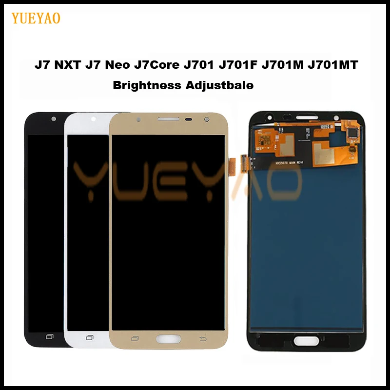 ЖК дисплей для Samsung Galaxy J7 Nxt J701F J701M J701 Neo Core сенсорный экран и дигитайзер в