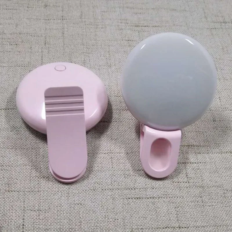 Селфи вспышка для красоты с таймером круглый светодиодный светильник фотосъемки