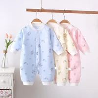 cotton baby romper long sleeve baby boys girls clothes newborn clothing casual baby girl clothing infant suit