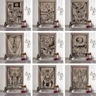 Красивый стиль иллюстрации Таро гобелен Творческий тёмный Столик Прикроватный ковер Астрология