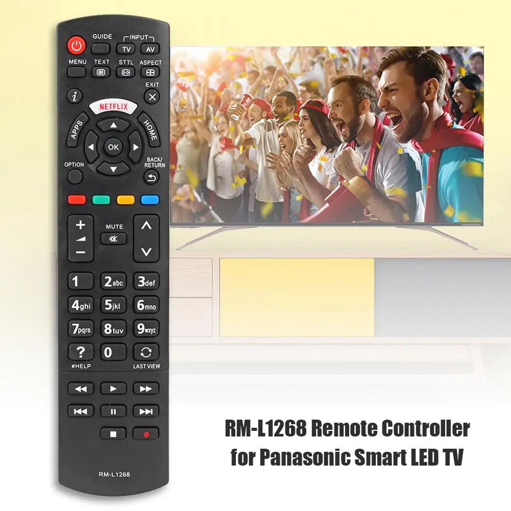 RM L1268 Smart LED TV пульт дистанционного управления ler подходит для Panasonic N2Qayb 00100 N2QAYB все