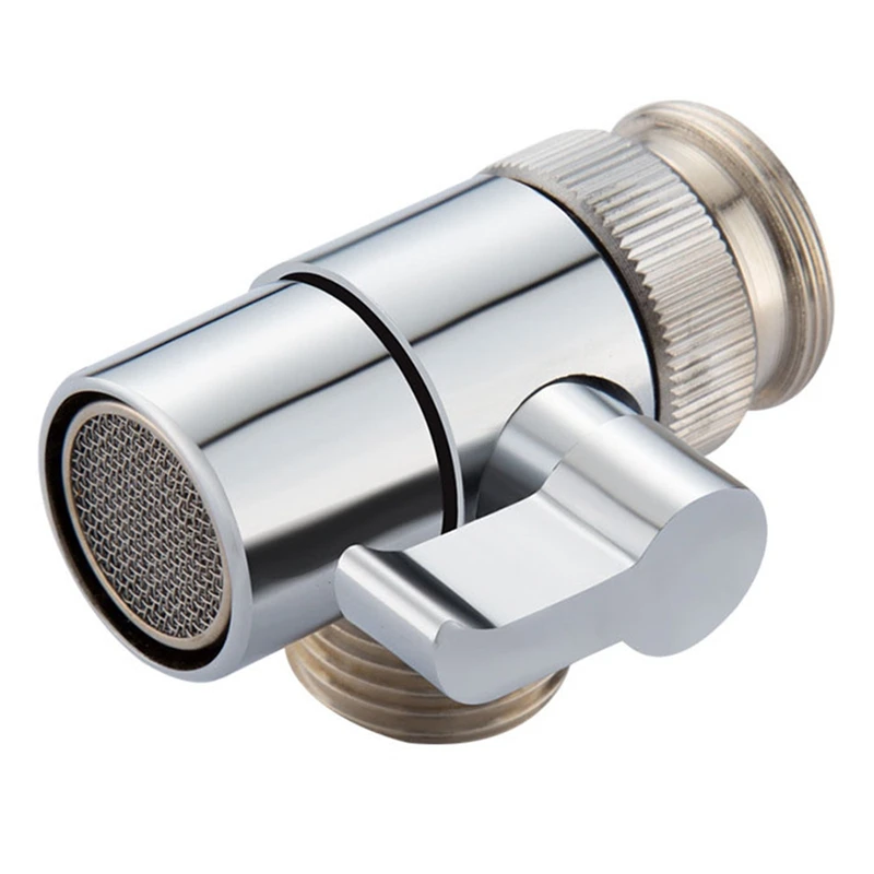 

Brass 3-Way Diverter Valve For Kitchen Bidet And Bathroom Basin Faucet Replacement Part Accessories Supplies