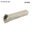 Токарный станок Nicecutt, токарный станок с ЧПУ DTJNRL, внешний токарный инструмент, токарный станок с ЧПУ для резки TNMG1604, карбидная токарная вставка