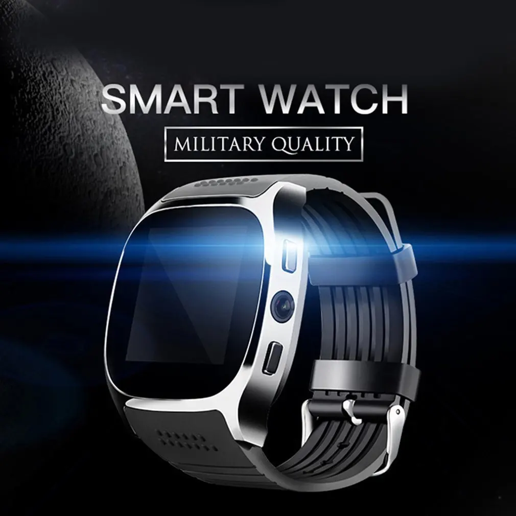 Stepfly T8 Bluetooth Смарт часы с камерой Facebook Whatsapp поддержка SIM TF карты вызова Smartwatch для