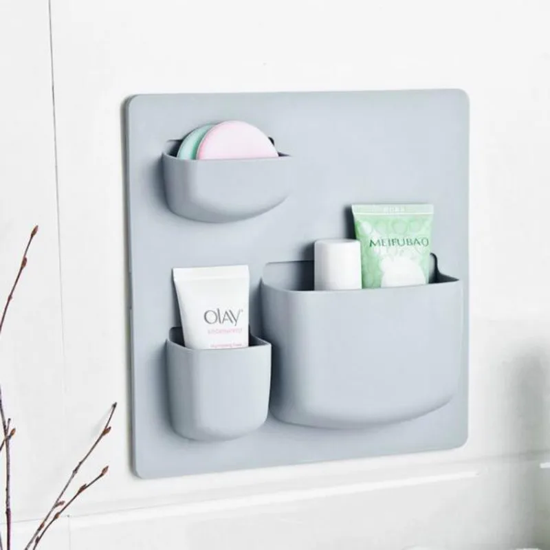 Кухонная отделочная стойка для ванной комнаты настенный стеллаж хранения