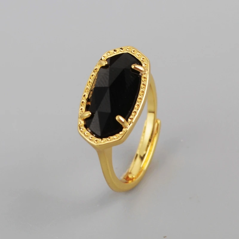 BOROSA драгоценные камни граненый камень кольцо натуральный Австралийский Jades