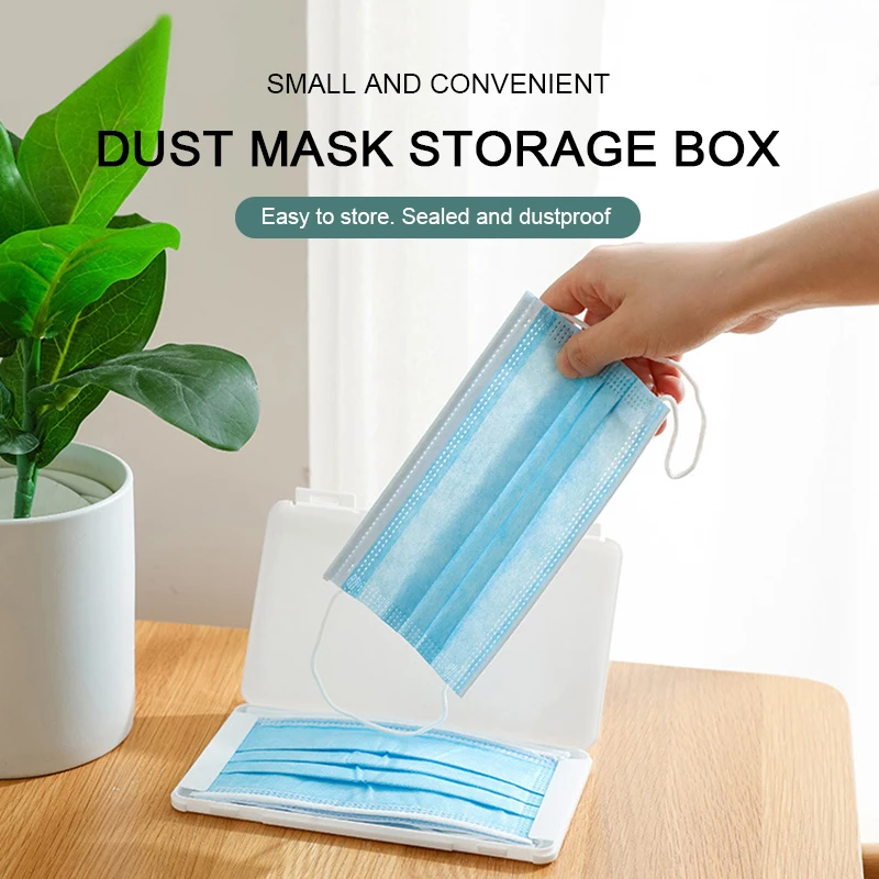 Переносная маска для хранения коробка PP чехол бытовой влагостойкая выйти