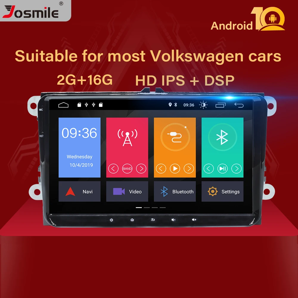 Автомагнитола 2 Din на Android 10 для VW Passat B6 T5amarok volkswagen Skoda Octavia2 Polobseat leon golf 5 6