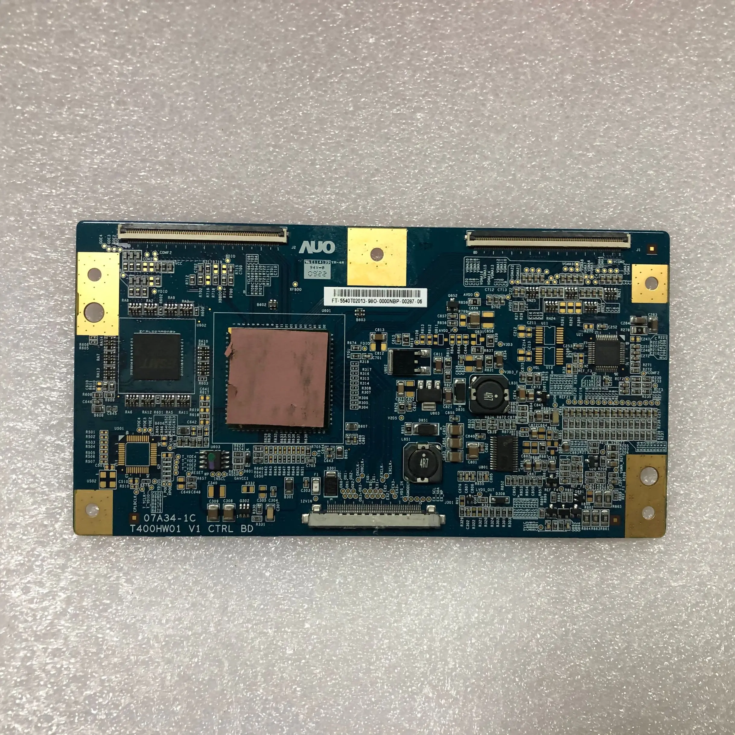 

Хорошая работа, рабочая плата, 1 шт., плата ЖК-дисплея T400HW01 V1 07A34-1C, логическая плата