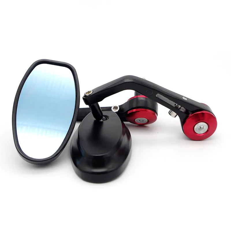 Motorcycle Bar End Mirror Moto Rearview Mirrors For KAWASAKI vulcan 500 z250sl ninja 250r z900 vn800 er6n vn 800 kle |