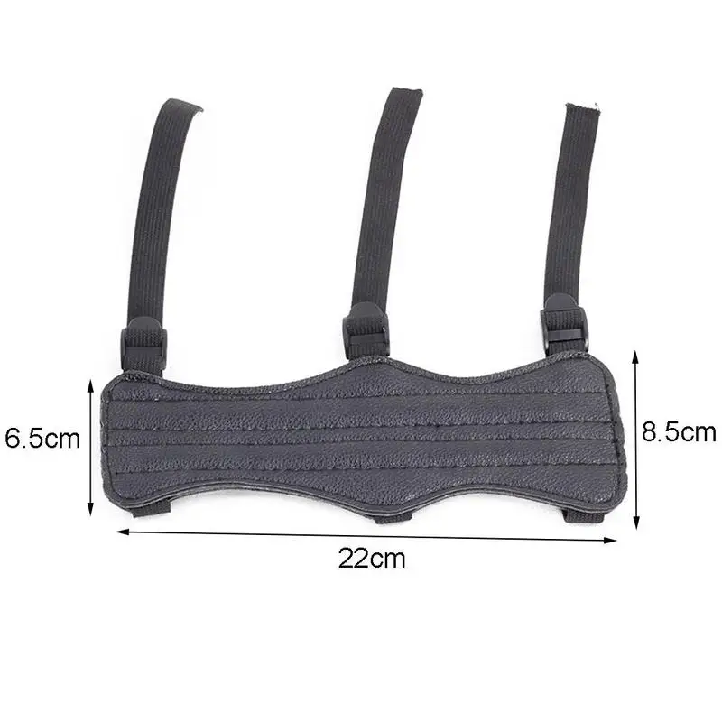 

Durable Archery Arm Guard With 3 Elastic Double-sided Guard Protect Adjustable Sports Teenagers And Arm Straps For Children K9S9