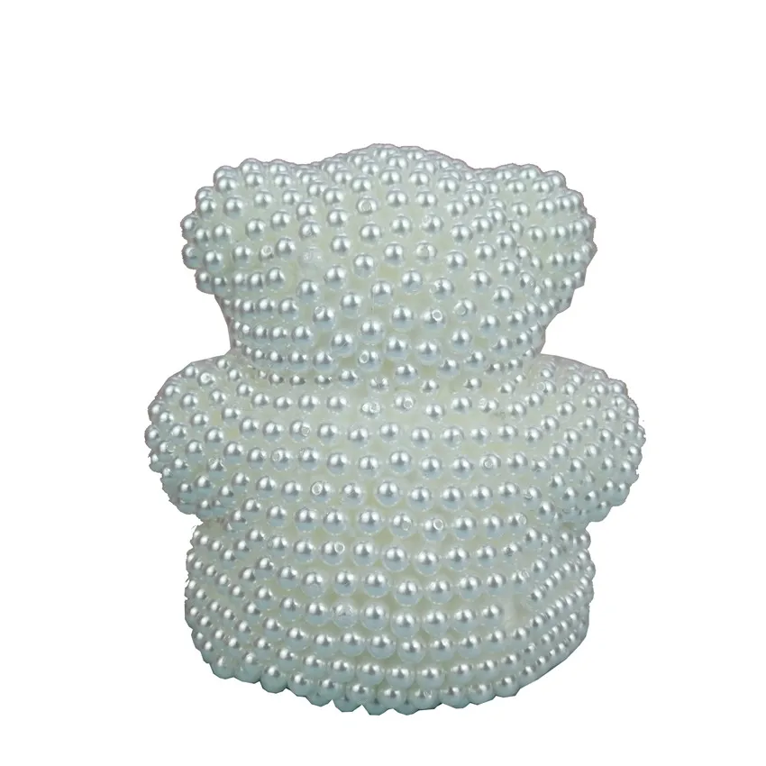 Сделай Сам пенопластовая форма медведя искусственный жемчуг свадебное