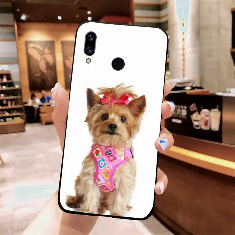 

yorkshire terrier dog puppy Phone Case For Xiaomi Redmi note 7 8 9 t k30 max3 9 s 10 pro lite
